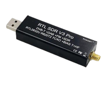 Best RTL SDR V3 Pro RTL2832U R820T2 0.5PPM TXCO HF Bias SMA Software Defined Radio Full band for Windows 10, Mac. Android, Linux