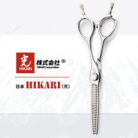 Japan HIKARI Scissors 760Professional Haircut Scissors Special Non-Trace Tooth Scissors Safe Edge Adjustment Tooth Scissors