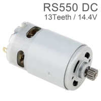 RS550 DC Motor 13 Teeth 14.4V Micro Motor Fit for BOSCH GSR14.4-2-LI PSR14.4 Electric Drill RS 550 Motor