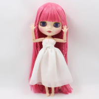 joint body Nude blythe Doll Factory doll rose red hair Suitable For Girls 06