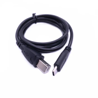 USB Printer Cable USB 2.0 Cord Type C Male To Type B Male Printer Scanner Cable High Speed for Schiit Modi 2 Uber