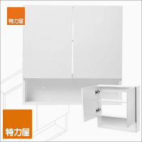 【特力屋】Smart PVC防水雙門吊櫃 60x60cm