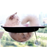 貓吊床 太空艙貓吊床UFO 貓咪吸盤式窗戶掛窩窗台玻璃貓窩貓床曬太陽『XY23731』