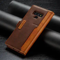 Leather Case For Samsung Galaxy Note 9 Case Cover Hybrid Protector Coque For Samsung Note 9 Casing Magnetic Wallet Pocket