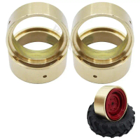 Roda FCX24 WAGON Kuasa FMS, Set 4PCS, Berat Ringan Loyang, Bahagian Naik Taraf Kereta RC, Skala 1 / 
