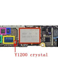 10pcs/lot For iPhone 6G 6 plus 6+ 6P 6PLUS Y1200 power clock crystal 32.768K on board fix items