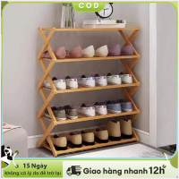 LIKOHSHOP Woodland kệ đựng giày Kệ Giày Gỗ thoáng Kệ để giày dép nhiều tầng gấp gọn