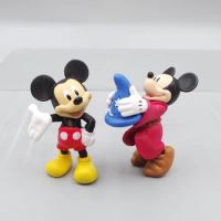 Hot new Disney animation magic hat Mickey Mouse character character handpiece PVC sculpture series model toy gift HEROCROSS