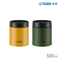【TIGER 虎牌】抗菌加工保溫保冷真空食物罐500ml(MCJ-K050)