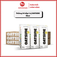 Thùng 24 Hộp Sữa Yến Mạch OATSIDE Mini Nhiều Hương Vị (24 x 180ml) - Tiện Lợi & Dinh Dưỡng Mỗi Ngày 