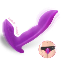 Vibrator G Spot Anal Dildo Vibrator Wearable Vibrating Panties Clit Stimulator Invisible Pussy Massage Sex Toys