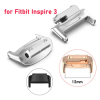 Inspire 3 Connector 12mm Stainless Steel Replaceable Connection Adapter for Fitbit Inspire 3 Watch Accessories Inspire3 Heads
