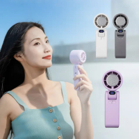 【CYKE】650高速風扇 冰敷折疊手持風扇(可掛脖多功能冷感降溫風扇/USB充電便攜涼風機)