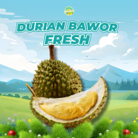 Durian bawor fresh - bawor banyumas - manis pait lengket - durian lokal - duren