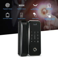 Fingerprint Door Lock WiFi Electronic Smart Door Lock With Biometric Fingerprint Password USB Emergency Charge Easy Installation