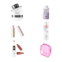 【KIKO MILANO】透明定妝蜜粉+雙頭唇釉#103玫瑰木＋溫感變色唇膏 3件組(蜜粉/蜜粉餅/唇膏/唇釉/口紅)