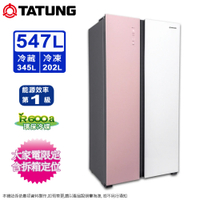 TATUNG大同547公升一級能效變頻超薄對開雙門冰箱 TR-S1547VGHT~含拆箱定位+舊機回收