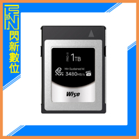Wise 裕拓 1TB CFexpress 4.0 Type B PRO Mk-III (1T,公司貨)超高速記憶卡 3700MB/s讀取