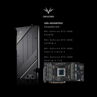 Granzon 4090 Series GPU Water Block , For MSI Geforce RTX 4090 GAMING X TRIO/SUPRIM Liquid X, Full Cover, GBN-MS4090TRIO