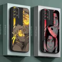 N-Naruto-Uzumaki-Sakura Light Art Case For Samsung Galaxy S23 S22 S21 S20 FE Ultra S10 S9 S8 Plus Note 20Ultra 10Plus Cover