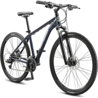Schwinn GTX Comfort Adult Hybrid Bike, Dual Sport Bicycle, 700c Wheels, Step-Through or Step-Over Lightweight Aluminum Frame