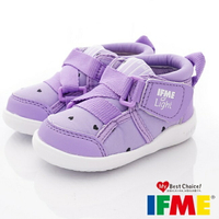 ★IFME日本健康機能童鞋-寶寶護踝學步款IF20-080002紫(寶寶段)