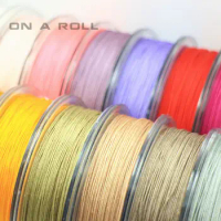 0.5mm Nylon Cord Thread Chinese Knot Macrame Cord Bracelet Braided String DIY Tassels Beading 45m/roll
