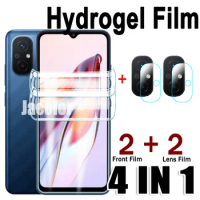 4in1 Hydrogel Film For Xiaomi Redmi 12C 11 10A 10C 10 Prime 2022 10X Pro 5G Lens Protective Glass Redmy 12 C Screen Protector