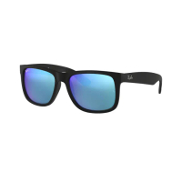【RayBan 雷朋】方形膠框太陽眼鏡(RB4165F 官方品牌館)