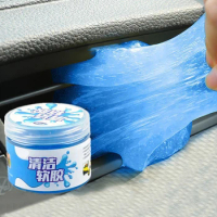 Car Cleaning Soft Glue Dust Clean Clay Keyboard Cleaner Toys Washing Machine Gel Car Gel Mud Putty Kit for Laptop Cleanser Glue