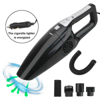 12V 120W Car Cleaner Handheld Vaccum Cleaners Car Accessories Wet And Dry dual-use Vacuum Cleaner