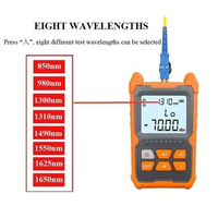 Linkwell Alat Tester Kabel Fiber Optik 2in1 OPM Power Meter - Pengukur Daya Optik & Kabel Jaringan, 