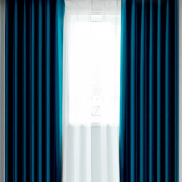 【小銅板】貢錦緞面窗簾系列 遮光率90%UP(寬160X高230-2片入-總寬320公分)