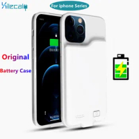 Xilecaly Power Case Portabel Power Bank External Battery Charger Case For Iphone 13 12 11 Pro Max Mini XR XS 6 7 8 Plus SE2 SE3