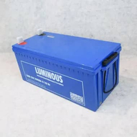 LUMINOUS BATERAI VRLA 12v 200ah/BATTERY VRLA LUMINOUS 200AH 12V ORIGINAL BERGARANSI