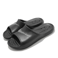 【NIKE 耐吉】拖鞋 Victori One Shower 男女鞋 基本款 簡約 情侶穿搭 快速排水 黑 白 交換禮物 (CZ5478-001