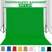 Photo Lighting Non Woven Screen Studio Photo Video Photography Background Kit Stand Backdrop Set Green Screen Photo Background