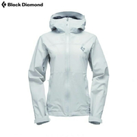 ├登山樂┤美國 Black Diamond StormLine Stretch Rain Shell / 女款BD.dry 防風防水外套 # BD-M697-ALU 鋁白