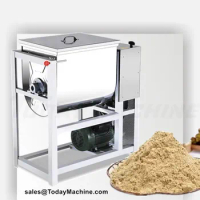 Cheap Industry Electric 400kg Bread Flour Mix Knead Dough Mixer Horizontal Machine