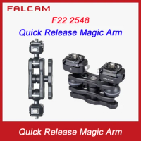 FALCAM F22 2548 Dual Quick Release Magic Arm With QR System Max Load Dual Head Quick Release Magic Arm Kit