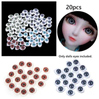 20pcs Funny Plastic Doll Safety Eyes For Animal Toy Puppet Making Dinosaur Eyes DIY Craft Accessories