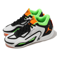 【NIKE 耐吉】籃球鞋 Jordan Tatum 1 PF 白 黑 綠 橘 男鞋 輕量 Home Team(DZ3330-108)