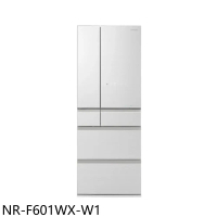 Panasonic國際牌【NR-F601WX-W1】600公升六門變頻翡翠白冰箱(含標準安裝)