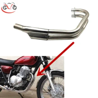 Motorcycle Accessories Front Exhaust Pipe Burnt Exhaust Muffler Vent Pipe Silencer for Honda CB400SS CB 400 SS Pipes Pipeline