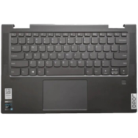 New Original For Lenovo Yoga 14c ITL Yoga 7-14ITL5 Laptop Palmrest Case Keyboard US English Version Upper Cover