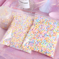 BoxiIn Stock Slime Supplies Charm Toys Foam Beads Addition Accessories Filler Sprinkles For Clay Fluffy Cloud Slime
