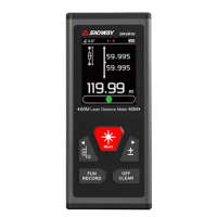 SWDR60 Bothway Laser Distance Meter Rechargeable Digital Rangefinder Laser Trena Range Finder Electronic Ruler