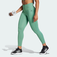 【adidas 愛迪達】OPTIME POWER 緊身褲(IT6747 女款運動褲 九分瑜珈褲 吸濕排汗 綠)