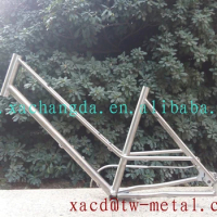 titanium mtb bike frame customized sliding and rohloff dropout titanium mtb bike frame 27.5er made in china