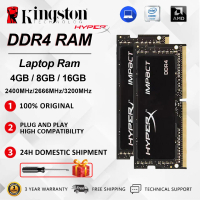 [COD] [พร้อมส่ง] [จัดส่งทันที] 【ส่ง 24 ชั่วโมง】Kingston HyperX Notebook DDR4 RAM 4GB 8GB 16GB 2Rx8 แ